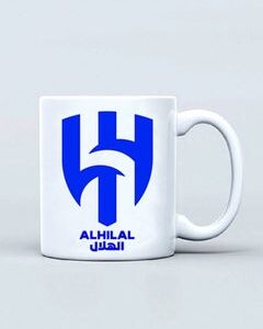 طباعة اكواب خزف شعار نادي الهلال